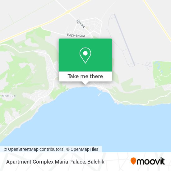 Apartment Complex Maria Palace map