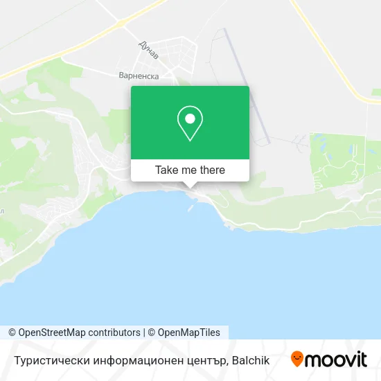 Карта Туристически информационен център