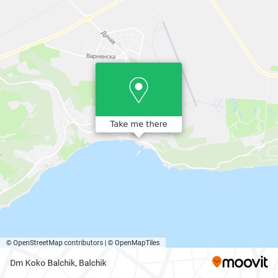 Dm Koko Balchik map