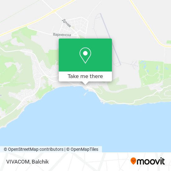 VIVACOM map