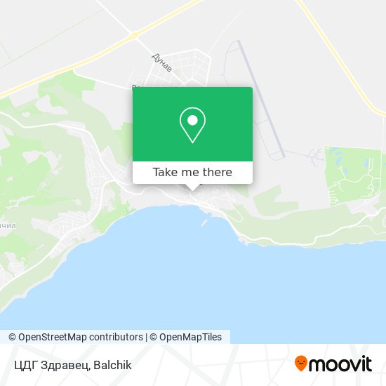 ЦДГ Здравец map