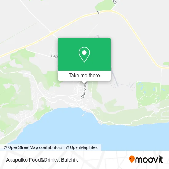 Карта Akapulko Food&Drinks