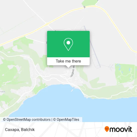 Карта Сахара