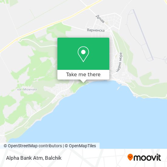 Alpha Bank Atm map