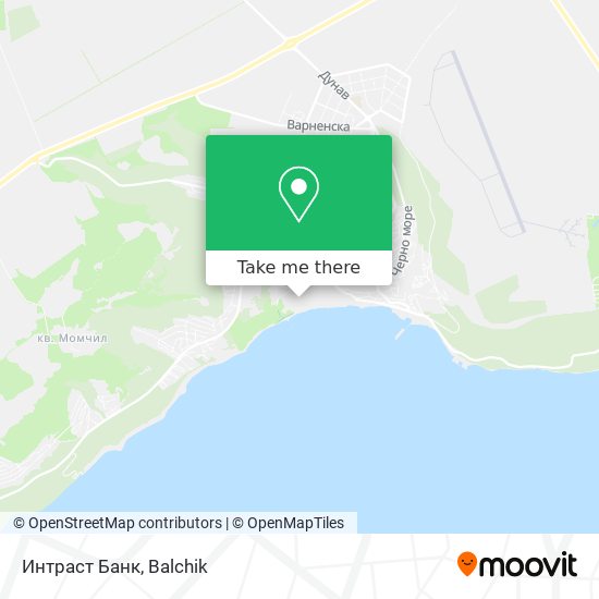 Интраст Банк map