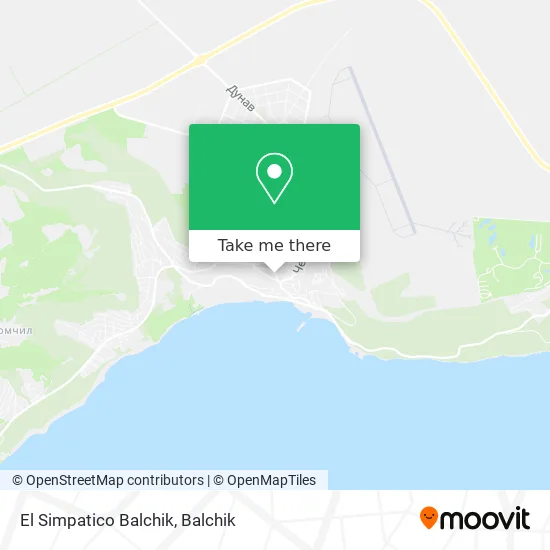El Simpatico Balchik map