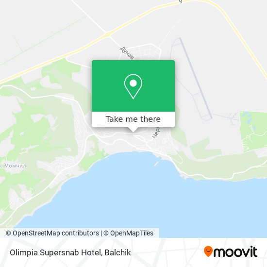 Карта Olimpia Supersnab Hotel