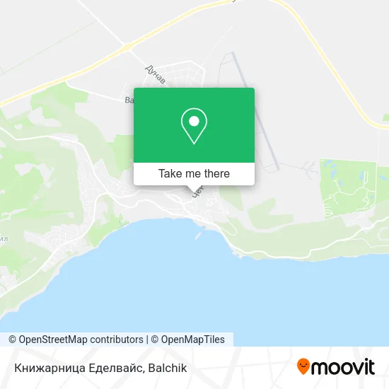 Карта Книжарница Еделвайс