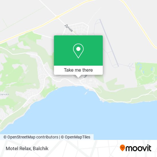 Motel Relax map
