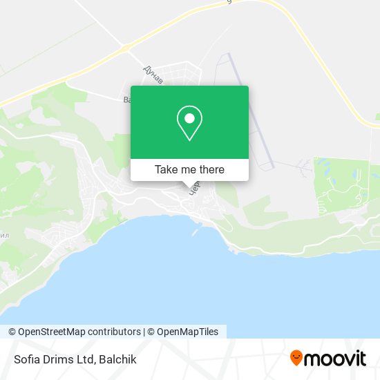 Sofia Drims Ltd map