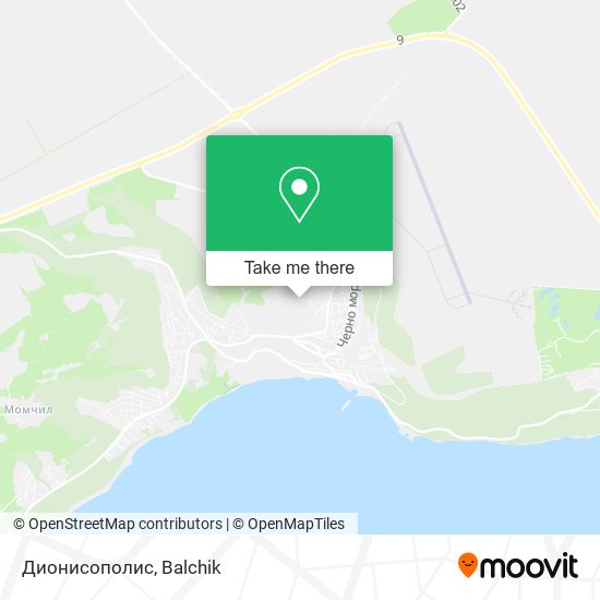 Дионисополис map