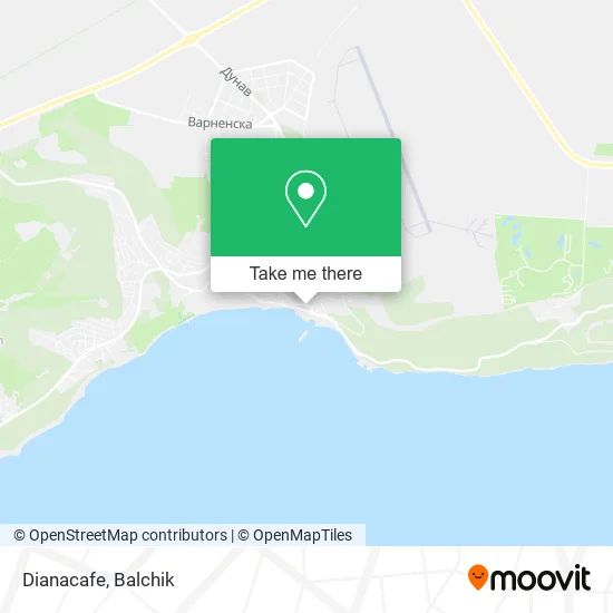 Карта Dianacafe