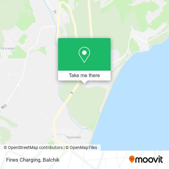 Fines Charging map