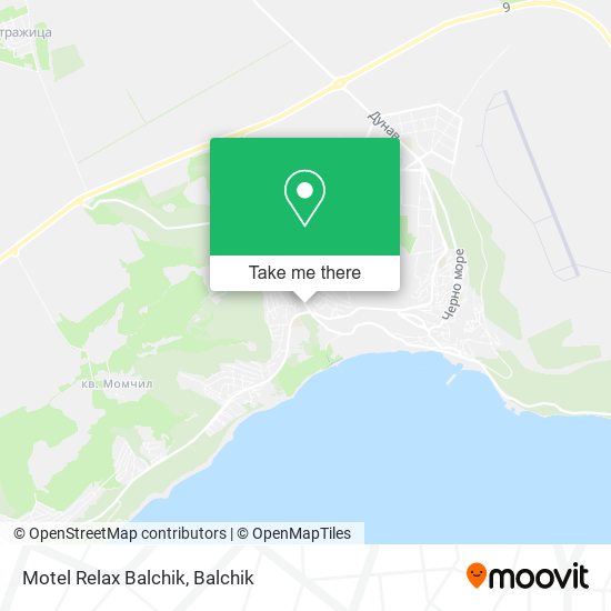 Motel Relax Balchik map