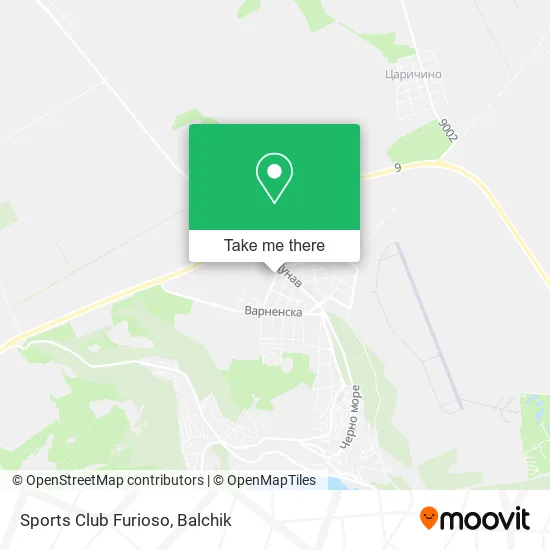 Карта Sports Club Furioso