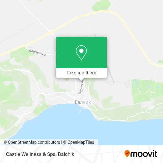 Castle Wellness & Spa map