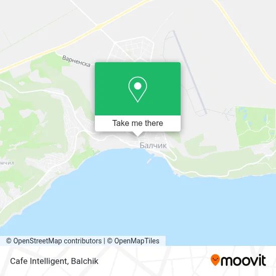 Cafe Intelligent map