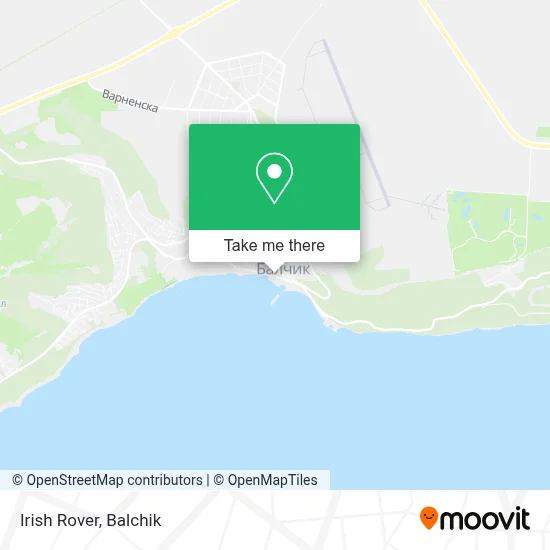 Irish Rover map