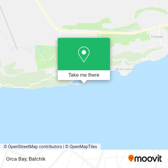 Orca Bay map