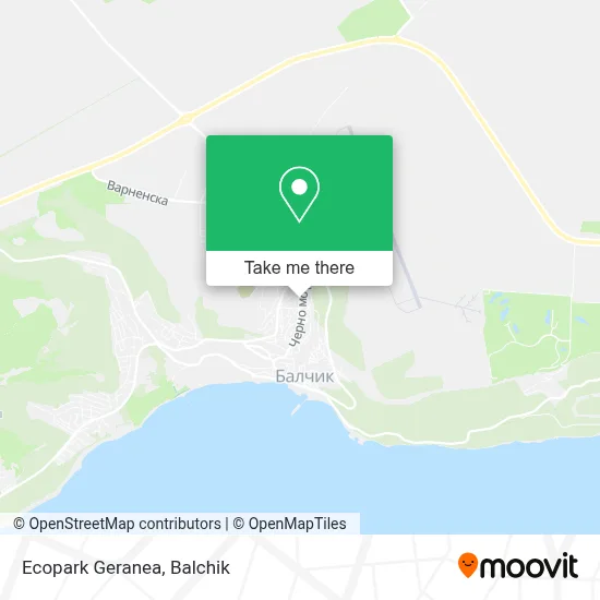Ecopark Geranea map
