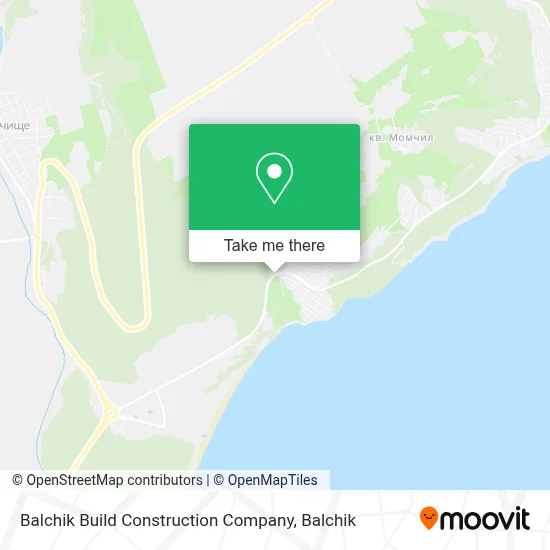 Balchik Build Construction Company map