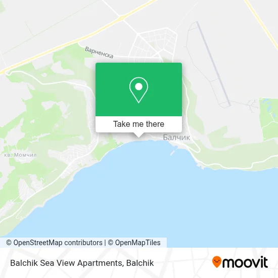 Balchik Sea View Apartments map