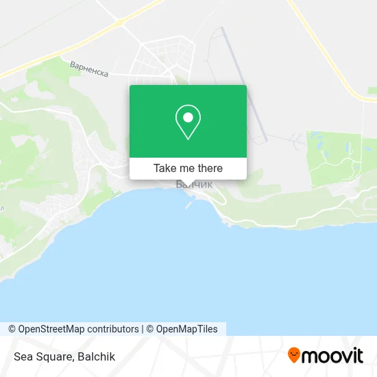Sea Square map