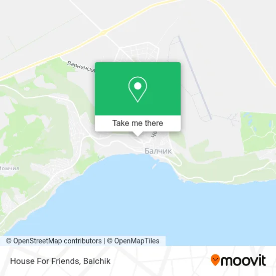 House For Friends map