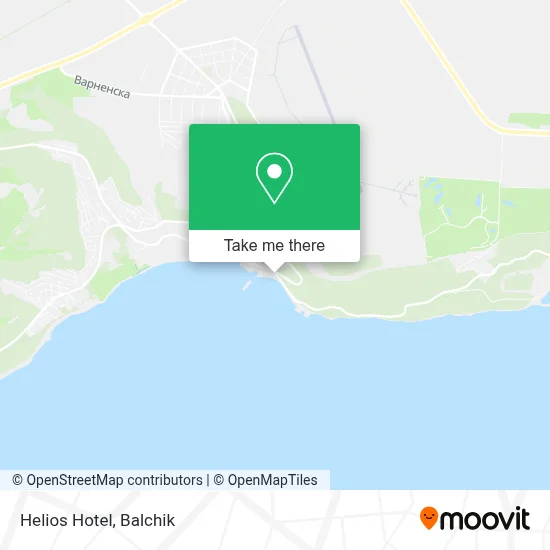 Helios Hotel map