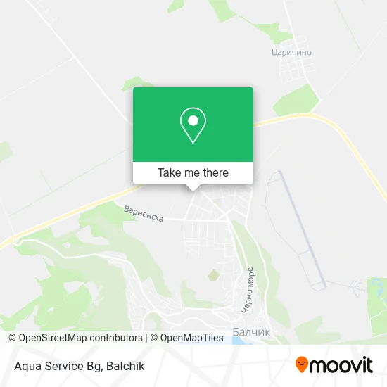 Aqua Service Bg map