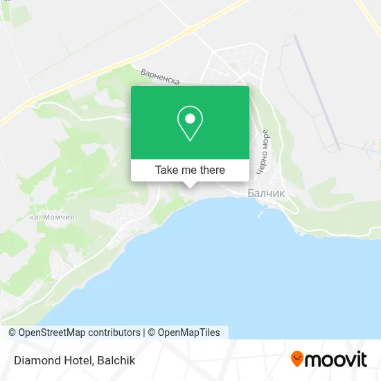 Diamond Hotel map
