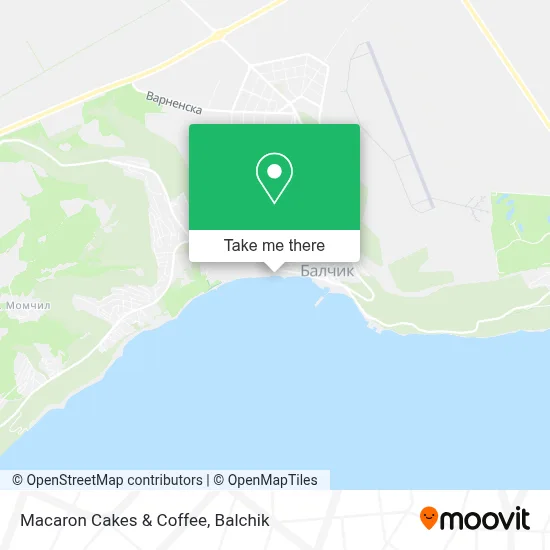 Macaron Cakes & Coffee map