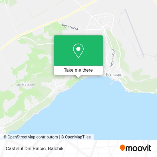 Castelul Din Balcic map