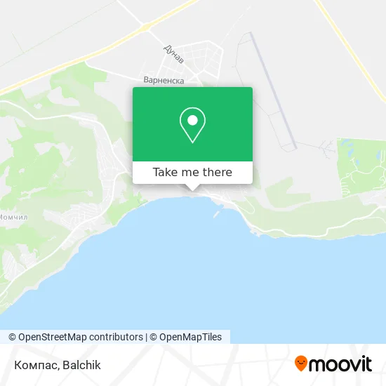 Карта Компас