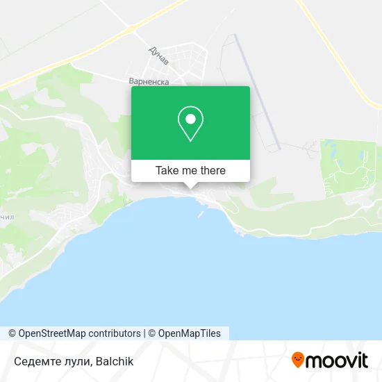 Карта Седемте лули