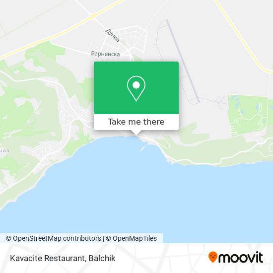 Kavacite Restaurant map