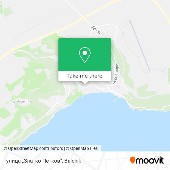 Карта улица „Златко Петков“