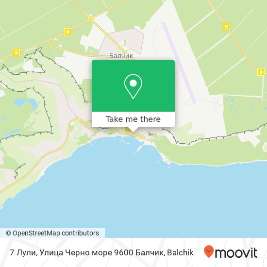 7 Лули, Улица Черно море 9600 Балчик map