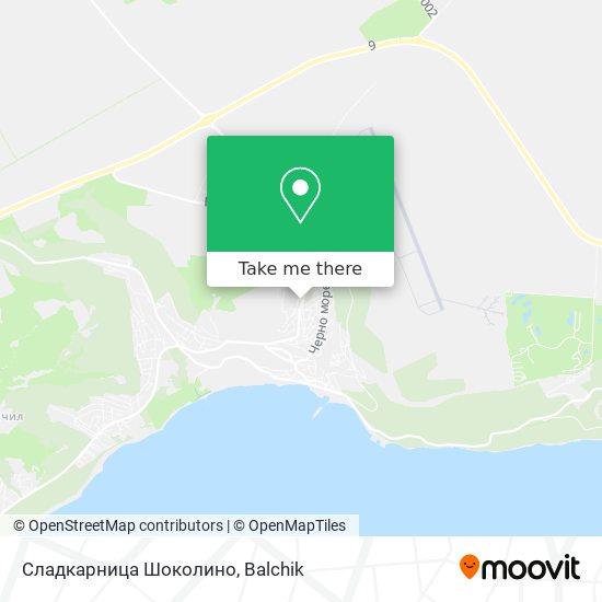 Сладкарница Шоколино map