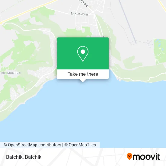 Balchik map