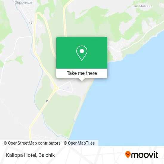 Карта Kaliopa Hotel