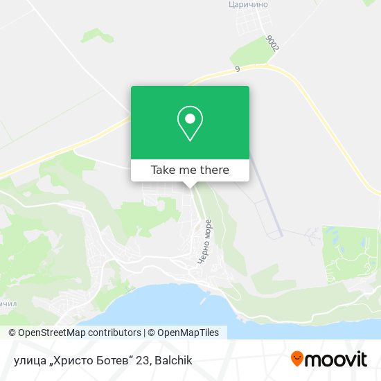 Карта улица „Христо Ботев“ 23