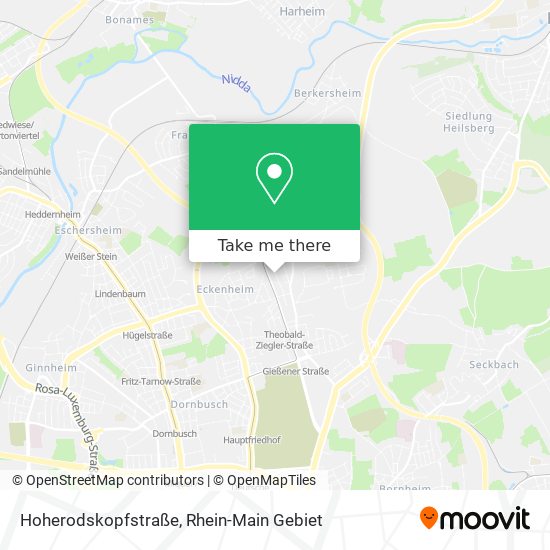 Hoherodskopfstraße map
