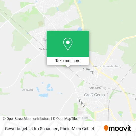 Карта Gewerbegebiet Im Schachen