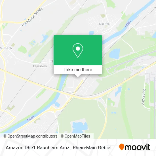 Карта Amazon Dhe1 Raunheim Amzl
