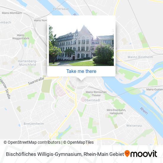 Bischöfliches Willigis-Gymnasium map