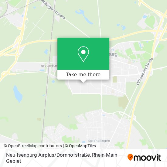 Neu-Isenburg Airplus / Dornhofstraße map