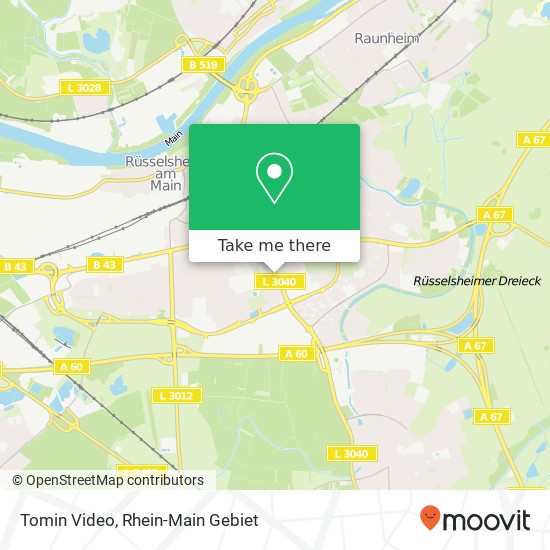 Tomin Video map