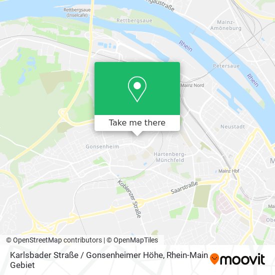 Karlsbader Straße / Gonsenheimer Höhe map