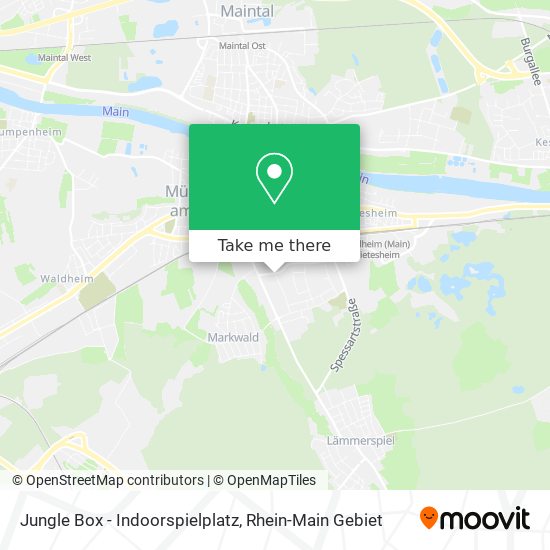 Jungle Box - Indoorspielplatz map